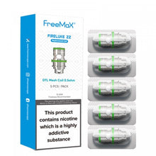 Load image into Gallery viewer, FreeMax Fireluke 22 Coils ~  MTL 1.0ohms/DTL 0.5ohms~ UK SELLER ~ Free Postage