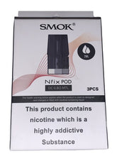 Load image into Gallery viewer, SMOK NFIX Replacement Pods &amp; Coils ~ 2ML ~  DC / MTL / MESH  Genuine ~ UK SELLER