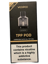 Load image into Gallery viewer, VooPoo TPP Pods ~ Gunmetal ~ 2 in a pk ~2ml  UKseller/Stock