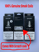 Load image into Gallery viewer, Smok Nord Coils 0.6 /0.8 /1.4 ohm Regular,Mesh ~ GENUINE ~ UK SELLER