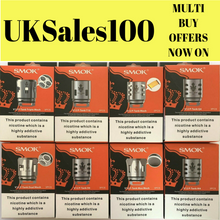 Load image into Gallery viewer, SMOK PRINCE COILS TFV12  | Q4 | M4 | X6 | T10 | MESH | V12 |  UK SELLER