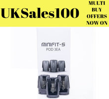 Load image into Gallery viewer, JustFog Minifit S Pod Kit ~ or replacement pods ~TBD ~ Genuine UK Seller / Stock