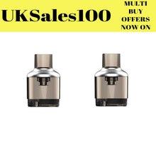 Load image into Gallery viewer, VooPoo TPP Pods ~ Gunmetal ~ 2 in a pk ~2ml  UKseller/Stock