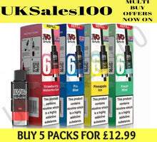 Load image into Gallery viewer, IVG Savr Pods Replacement Refill Prefiled Pods ~ BOX OF 5 PODS ~ UKSeller