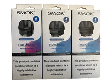 Load image into Gallery viewer, Smok Nord 50w Replacement Pods - 2ml - NORD ~ RPM~ LP2 ~ 3 In A Pack ~ UK SELLER