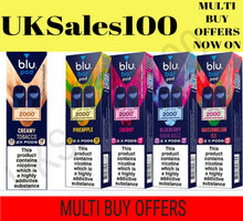 Load image into Gallery viewer, Blu Bar Replacement Filled Pods - 20MG - TBD - Genuine UKSeller ~ NEW FLAVOURS ~