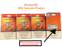Load image into Gallery viewer, SMOK TFV8 BABY V2 A1 V2 A2 -- free p&amp;p - SMOK V2 MINI COILS - SMOK  ~ UK SELLER