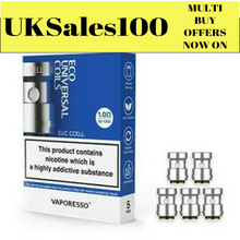Load image into Gallery viewer, Vaporesso EUC Replacement CCELL / MESHED Coil Head 1.0/0.6 ~ ECO universal coil