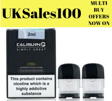 Load image into Gallery viewer, Uwell Caliburn G Pod Kit ~ E-Cigarette ~ TBD ~ Genuine UKSeller / Stock