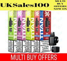 Load image into Gallery viewer, Titan X Prefilled Pods ~ 10K Puffs ~ Titan X Refill Pods ~MULTI BUY ~ Titan Pods