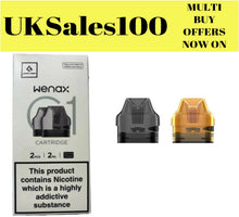 Load image into Gallery viewer, Geekvap Wenax C1 Replacement Pods 2ml (No Coil Included) ~ 2PK ~  UK SELLER