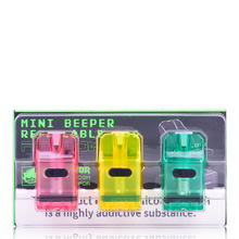 Load image into Gallery viewer, WIZVAPOUR MINI BEEPER REPLACEMENT PODS ~ TBD ~ 2ml ~ Genuine UKSeller / Stock
