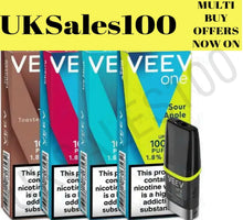Load image into Gallery viewer, VEEV One Pods ~ 2 Pods ~ ecig Pods ~ Multi Buys ~Ukseller/stock ~ Free Postage